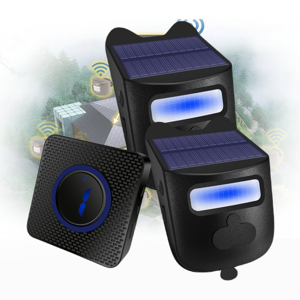 1/2 Mile Driveway Alarm System - Basic Bundle (2 Sensor + 1 Receiver)