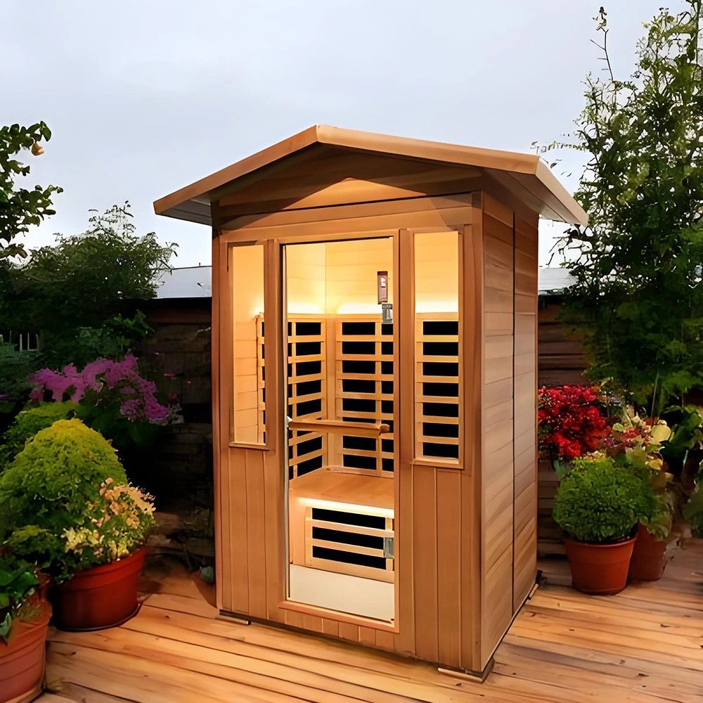 Luxury 1 Person Infrared Spire Sauna