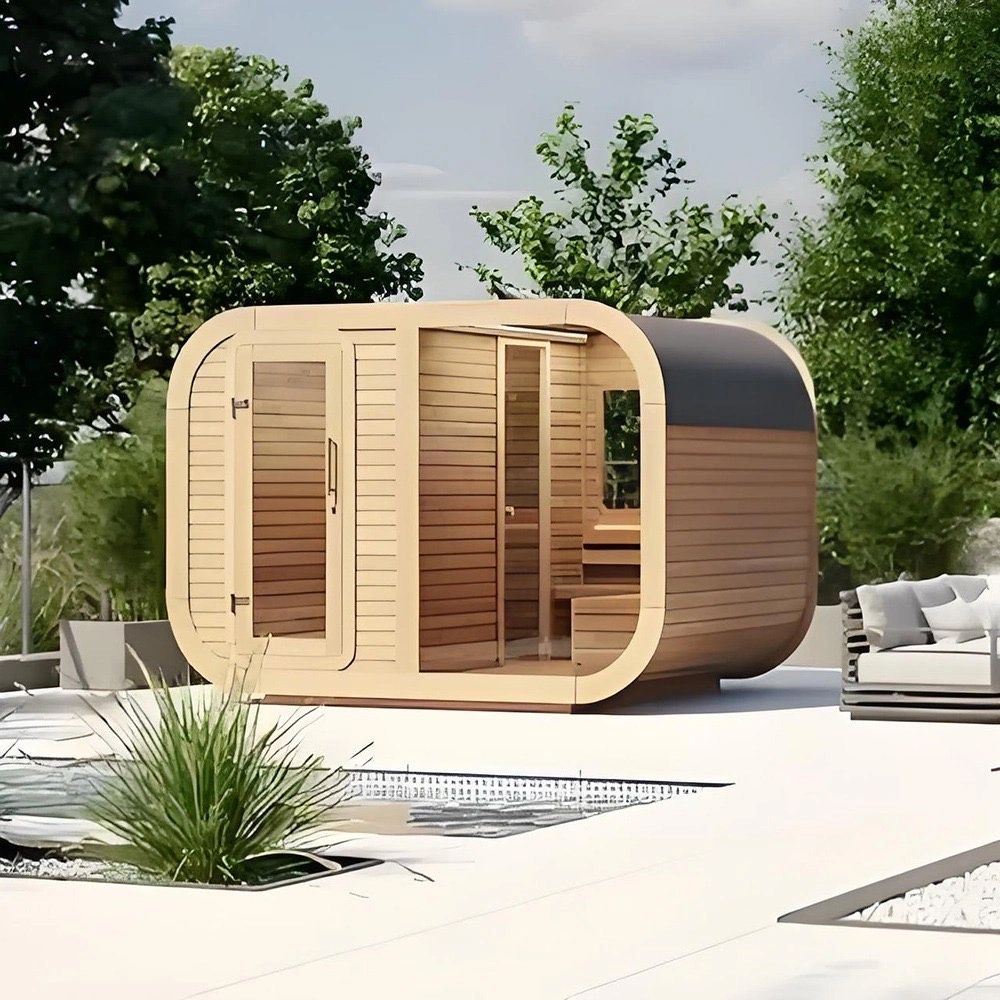 Luxury 5 Person Infrared Cubic Sauna