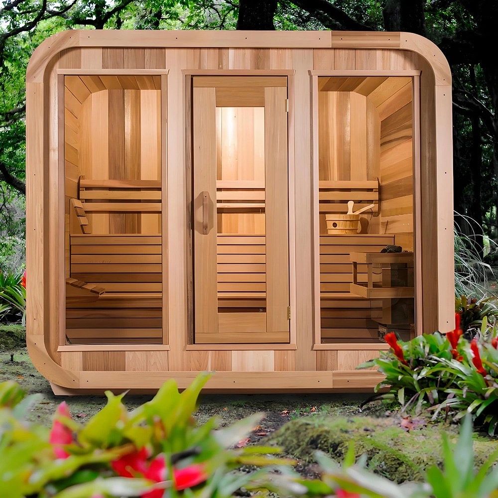 Luxury 5 Person Infrared Cubic sauna