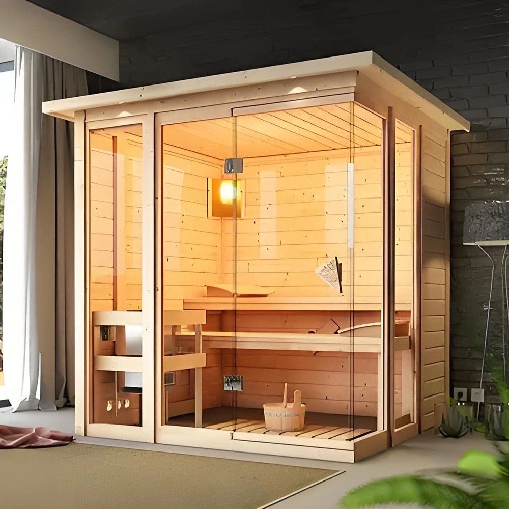 Luxury 4 Person Infrared Indoor Sauna