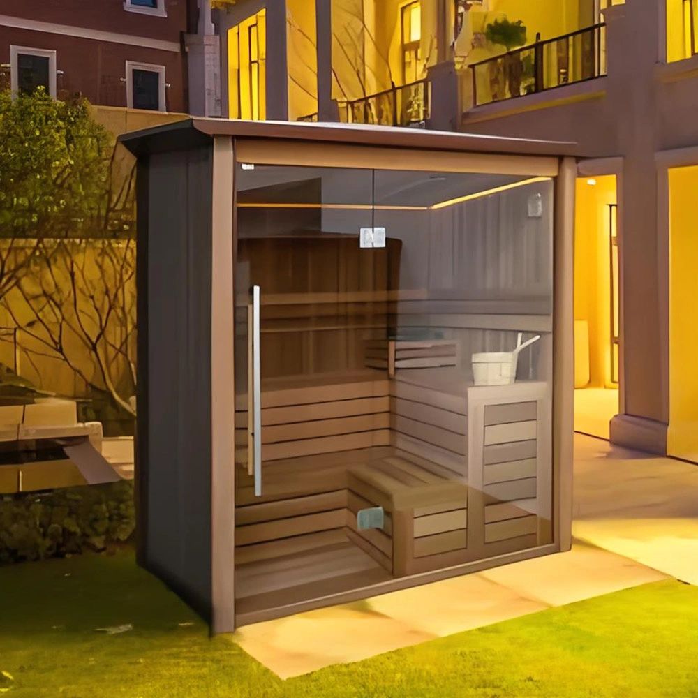 Luxury 3 Person Infrared Side Door Sauna