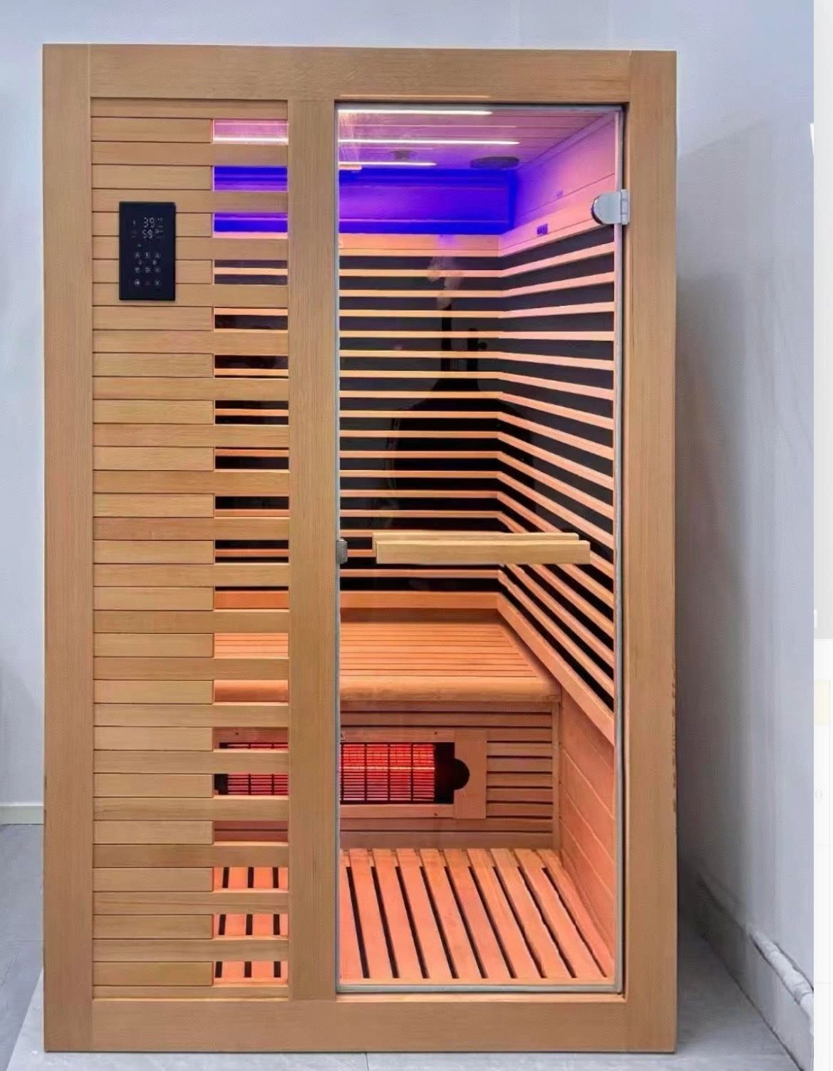Luxury 1 Person Infrared Indoor Sauna